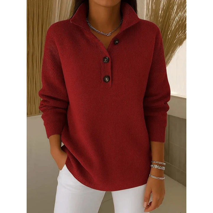 Pull col roulé femme - Coupe ample