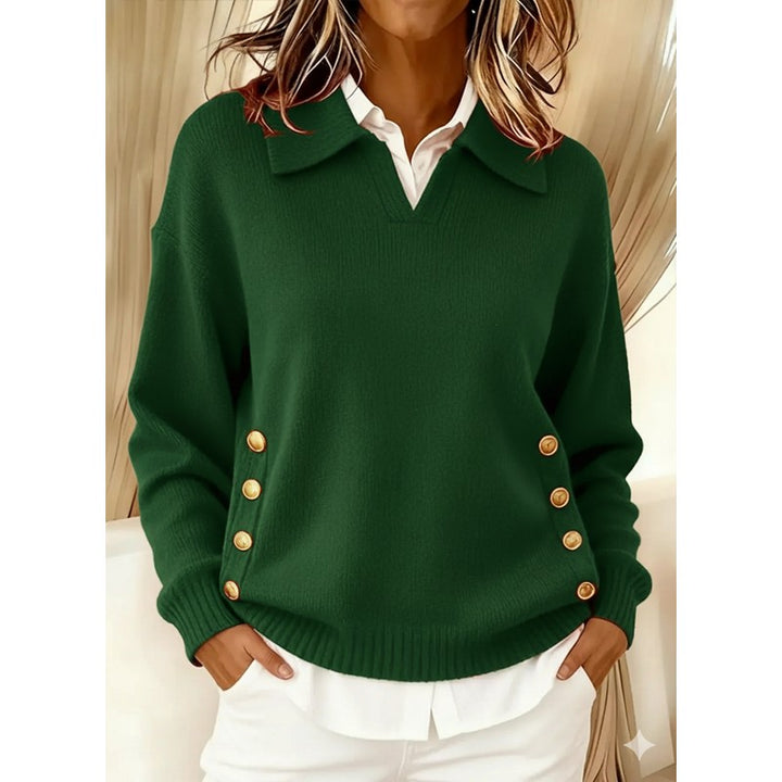 Pull col roulé pour femme - Coupe détendue