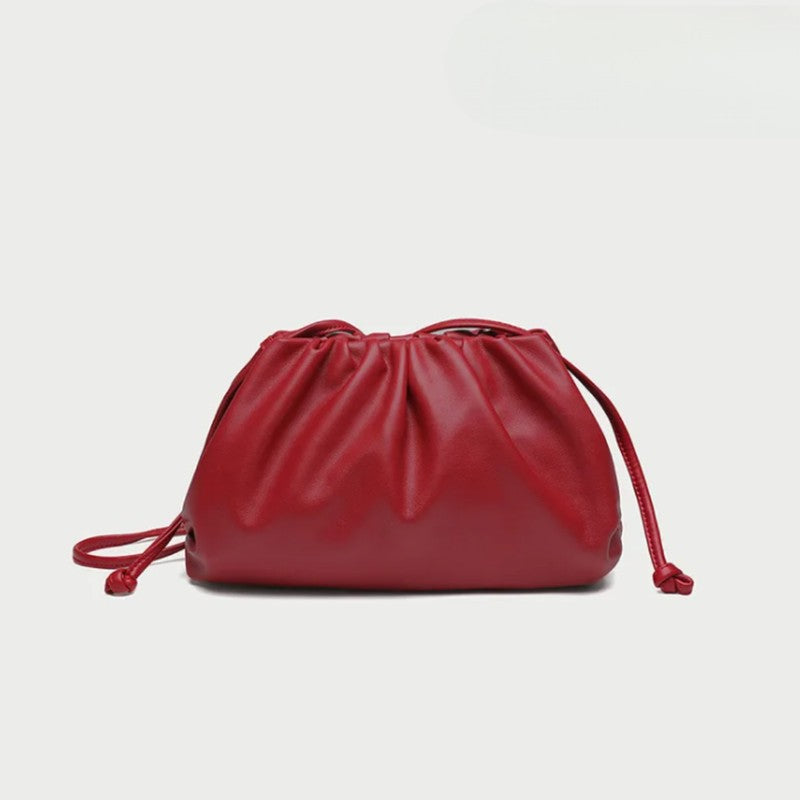 Sac à bandoulière femme - Forme froncée