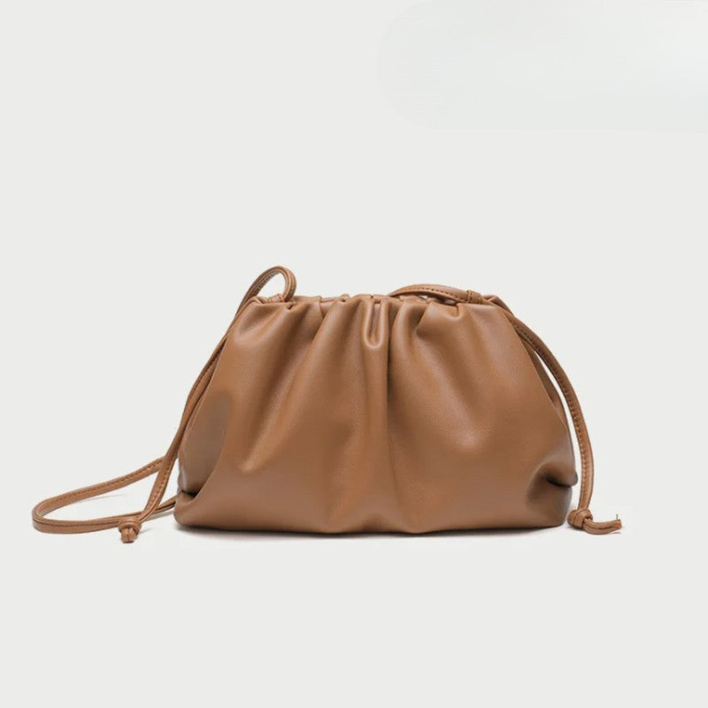 Sac à bandoulière femme - Forme froncée