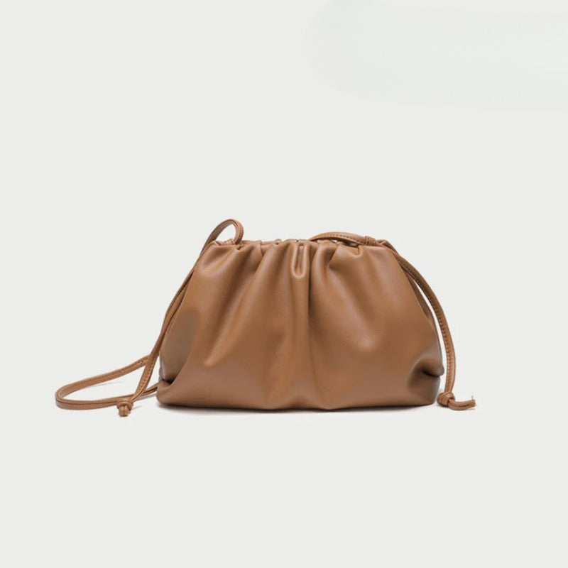 Sac à bandoulière femme - Forme froncée