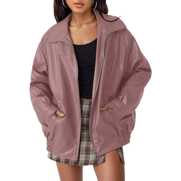 Veste bomber femme oversize - Coupe décontractée