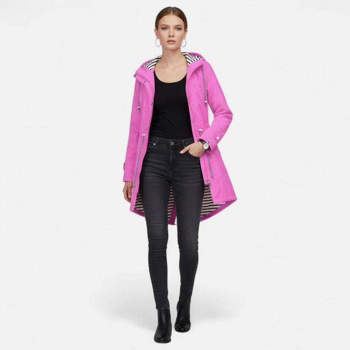 Veste à Capuche Femme - Coupe A-Ligne