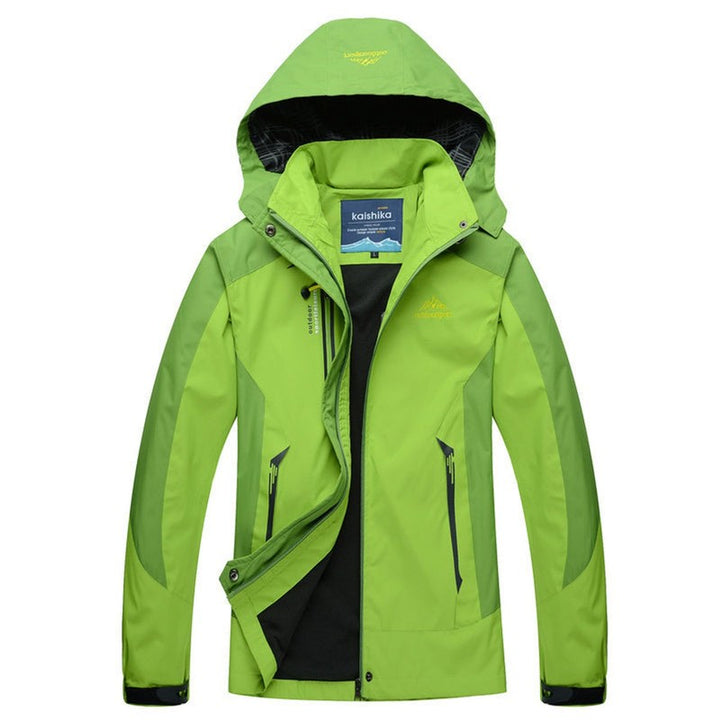 Veste de pluie pour femme à capuche ajustable
