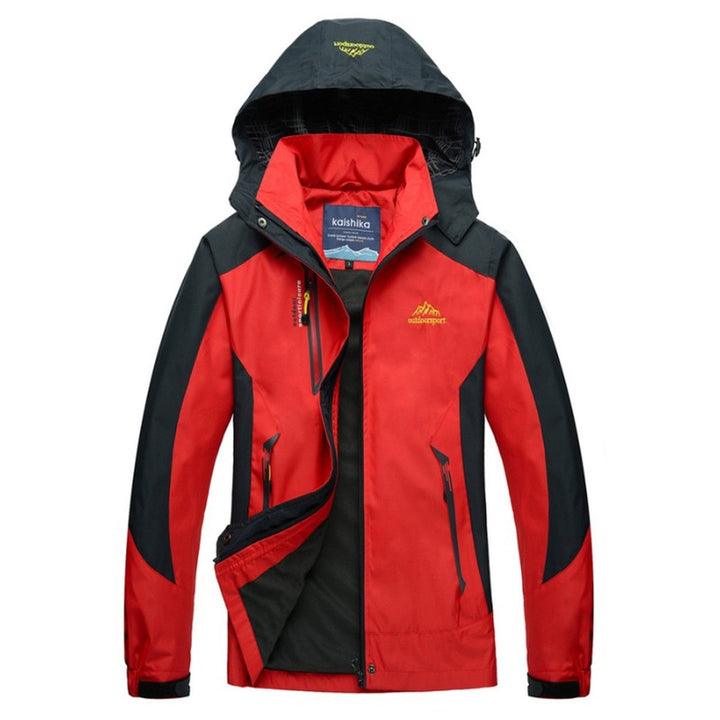 Veste de pluie pour femme à capuche ajustable