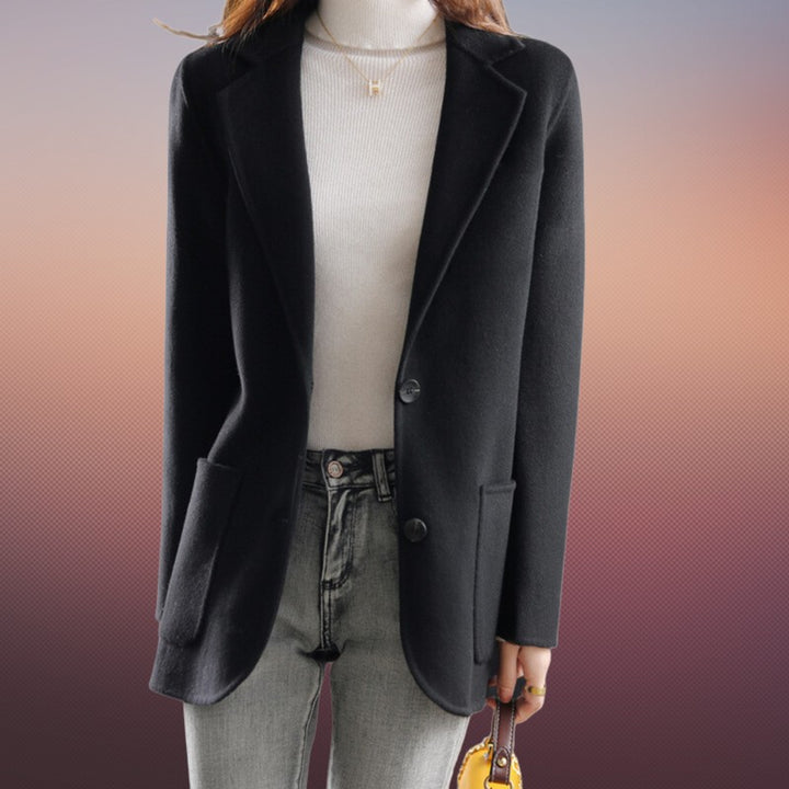 Veste Femme Cintrée à Col Cranté