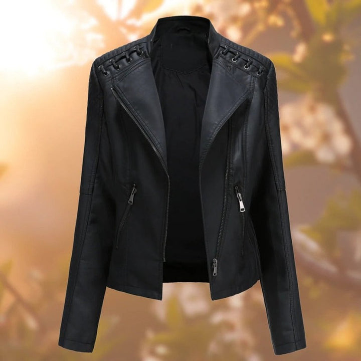 Veste femme moto - Fermeture éclair
