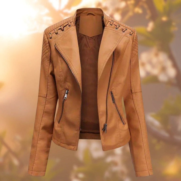 Veste femme moto - Fermeture éclair