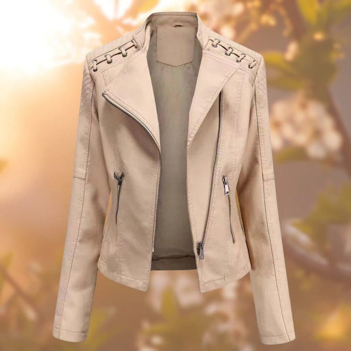 Veste femme moto - Fermeture éclair