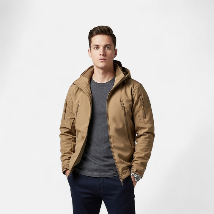 Veste homme à capuche - Coupe ergonomique