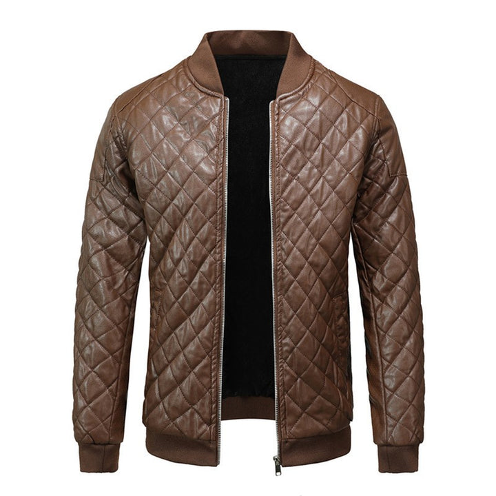 Veste Homme Style Biker - Coupe Droite