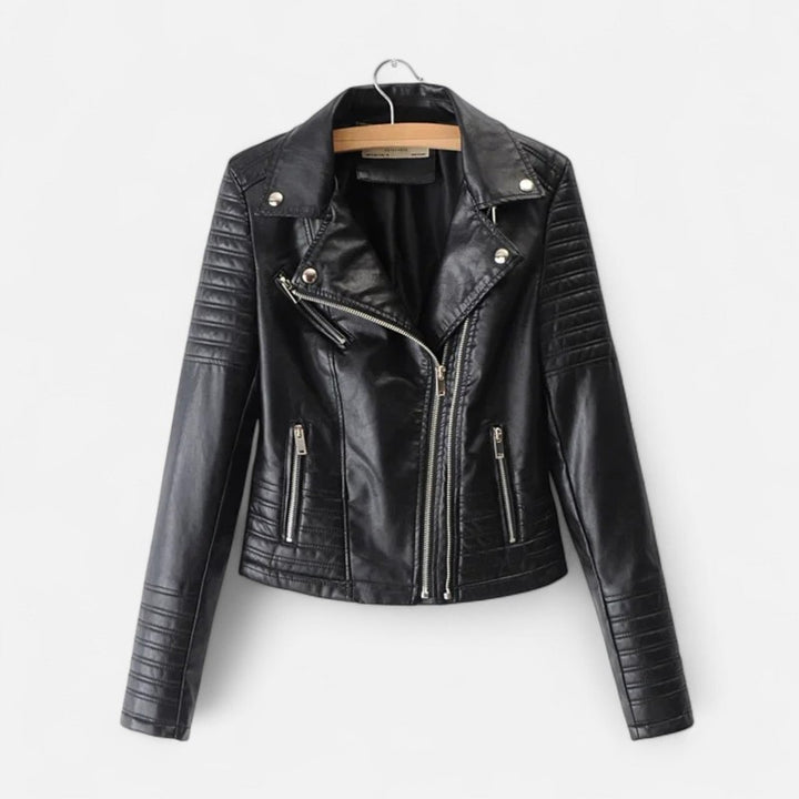 Veste moto femme - Coupe ajustée