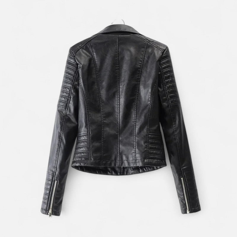 Veste moto femme - Coupe ajustée