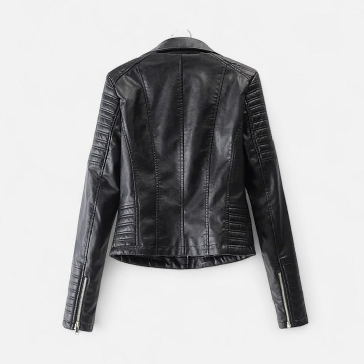 Veste moto femme - Coupe ajustée