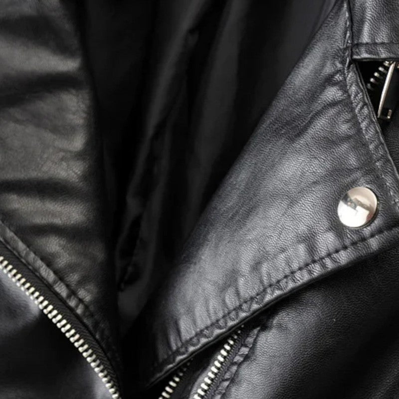 Veste moto femme - Coupe ajustée