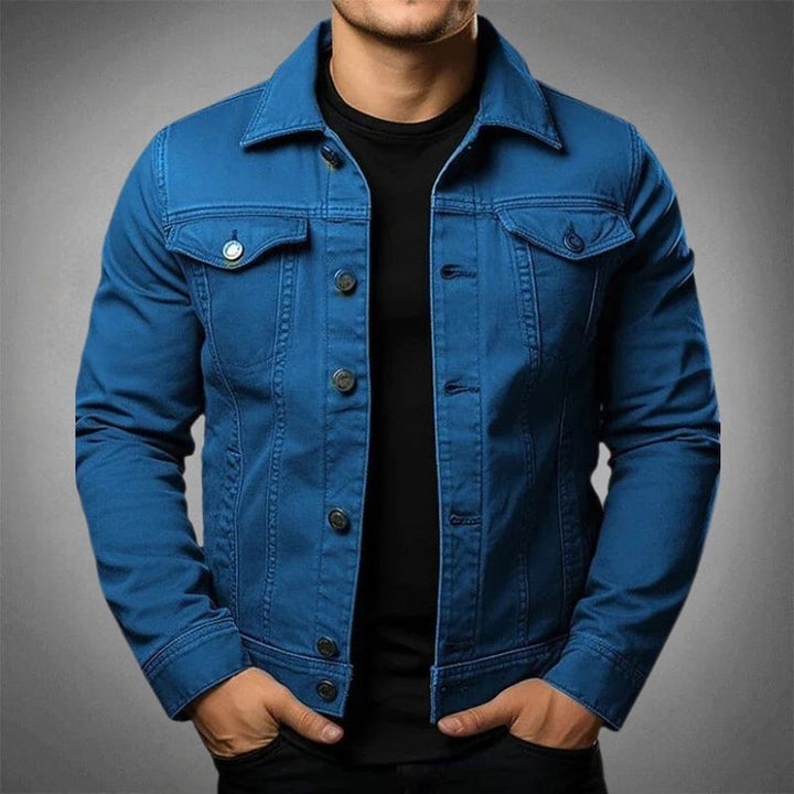 Veste pour homme - Coupe moderne à col pointu
