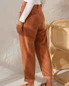 Pantalon Femme Élégant au Confort Optimal-2